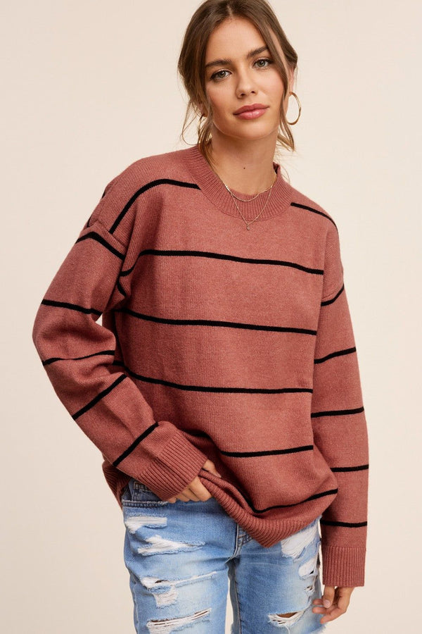 Baked Clay striped sweater