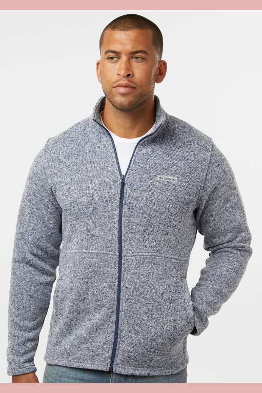 CSB Columbia Men's Alto Pass Fleece Full zip jacket