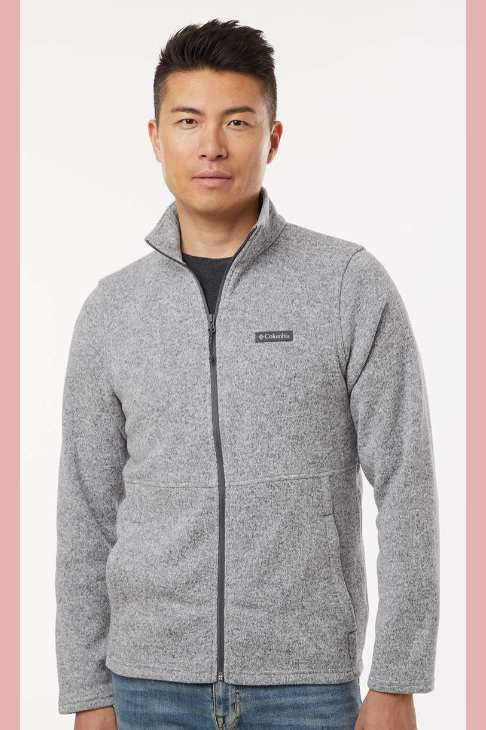 CSB Columbia Men's Alto Pass Fleece Full zip jacket