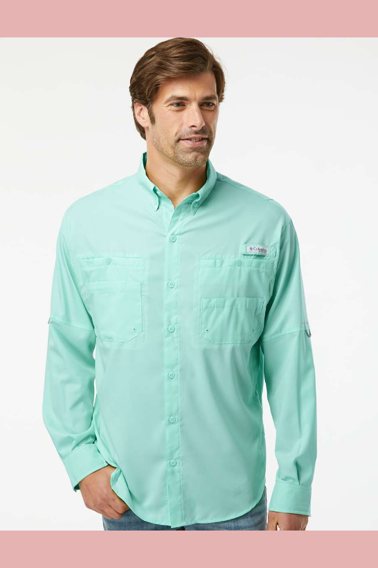 CSB Columbia Men's PFG Tamiami Short/Long Sleeve Shirt
