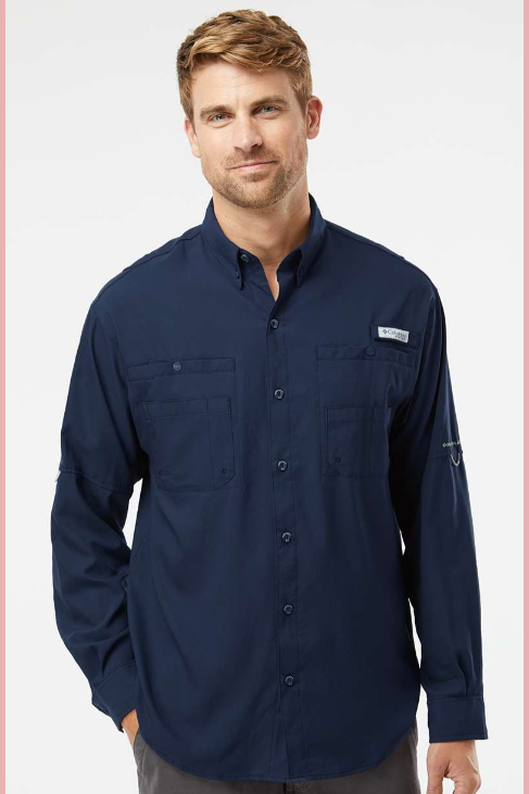 CSB Columbia Men's PFG Tamiami Short/Long Sleeve Shirt