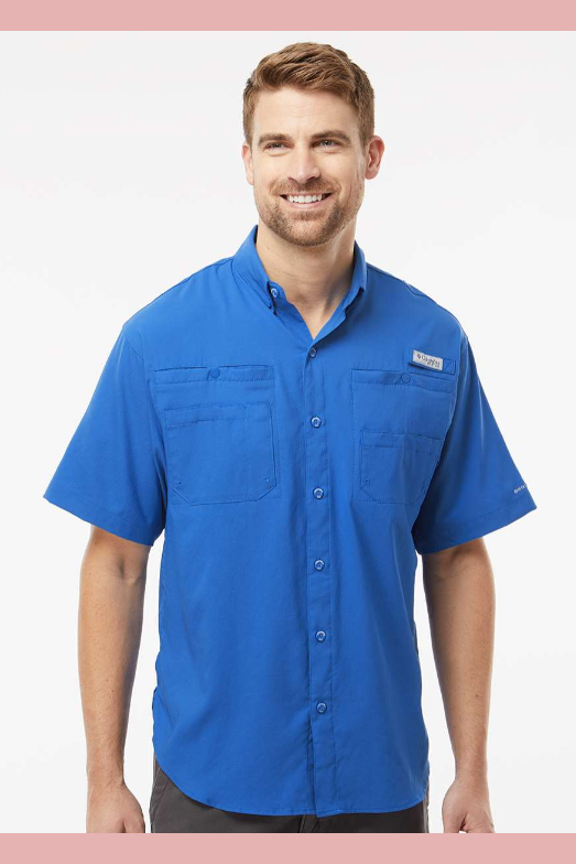 CSB Columbia Men's PFG Tamiami Short/Long Sleeve Shirt