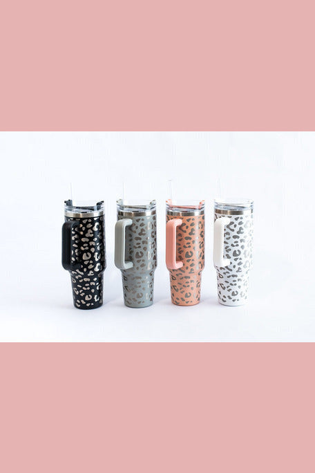 40 oz. stainless steel tumbler- multiple color options