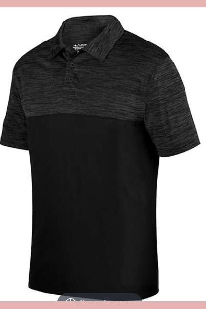 CSB Unisex Shadow Tonal Polo