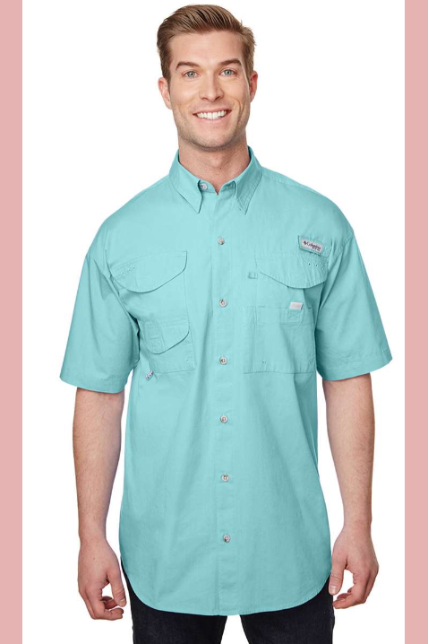 CSB Men's Columbia Bonehead Short Sleeve Shirt