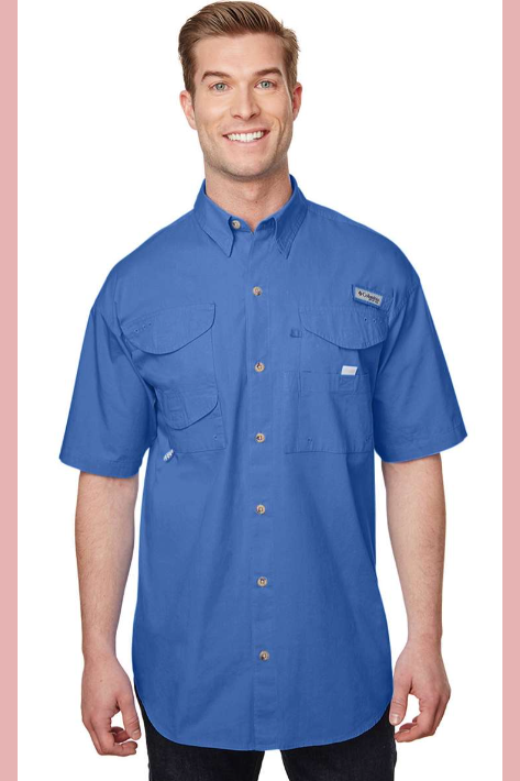CSB Men's Columbia Bonehead Short Sleeve Shirt