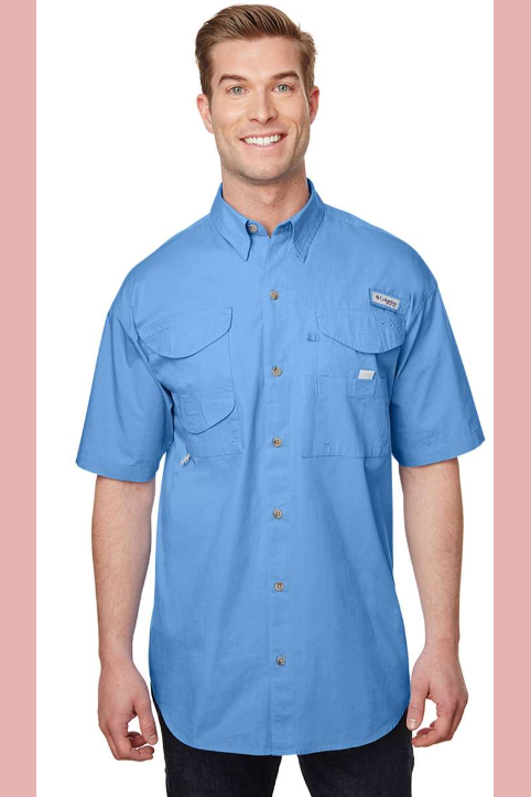 CSB Men's Columbia Bonehead Short Sleeve Shirt