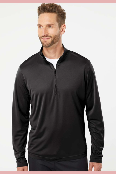 CSB Adidas Men's Lightweight QTR Zip Pullover