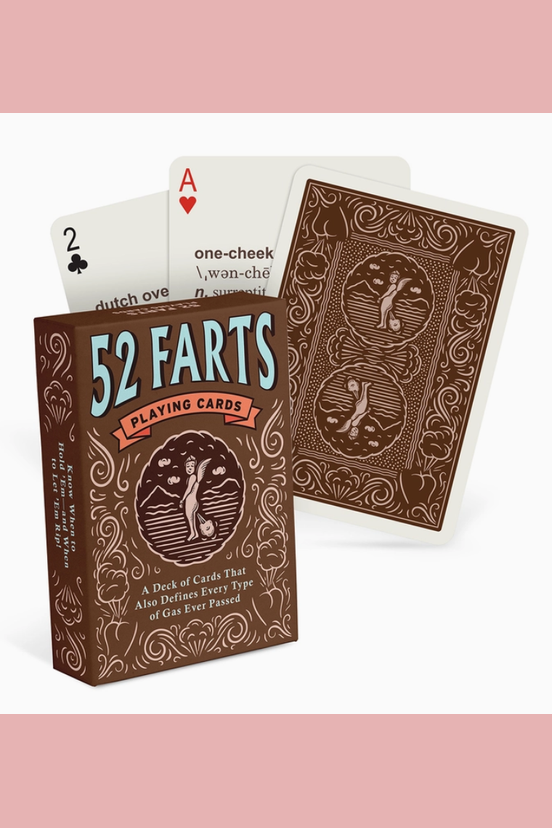 52 Farts Playing Cards Deck