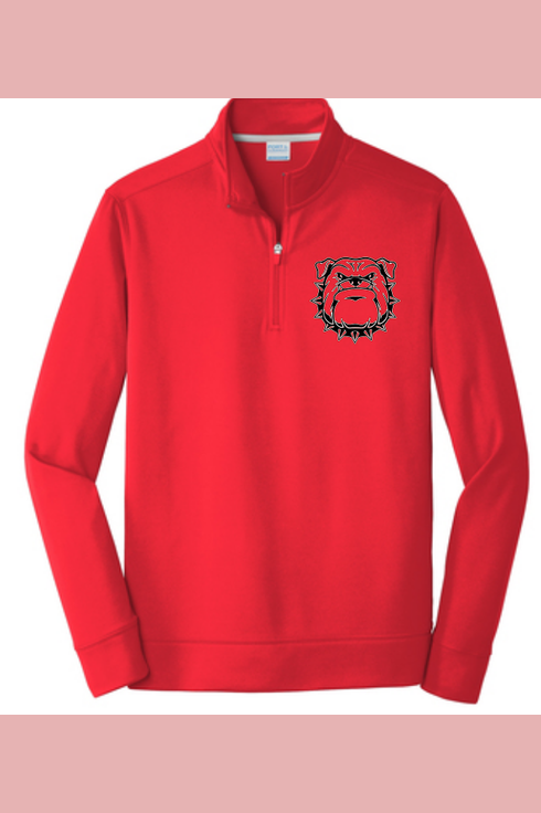 1/4 zip-multiple colors