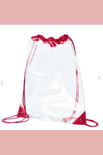 Clear Stadium Bags