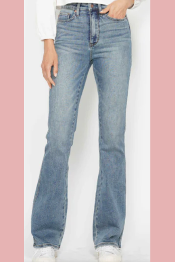 Judy Blue High Waist Detail Pocket Bootcut