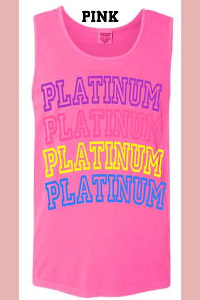 PDC PLATINUM Tanks - Adult