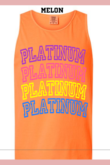 PDC PLATINUM Tanks - Adult