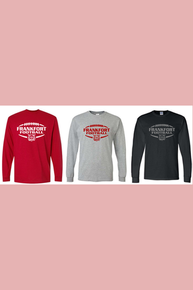 Frankfort Football long sleeve/Hoodie