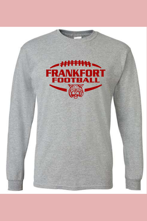 Frankfort Football long sleeve/Hoodie