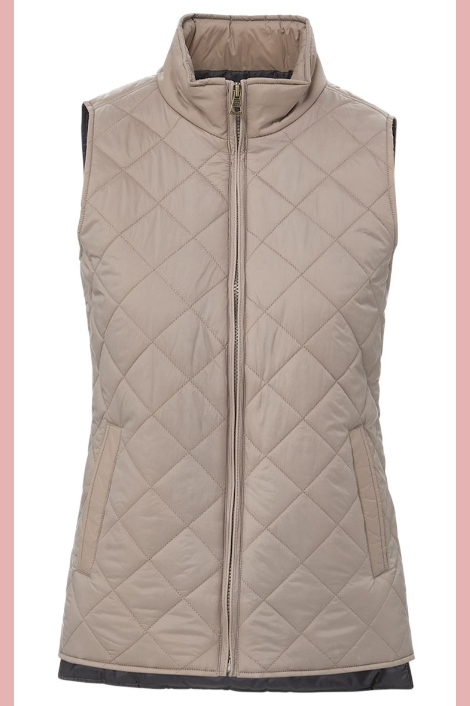 CSB Women's Vintage Diamonded Quilted Vest