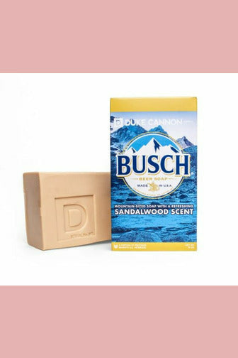 Busch beer soap