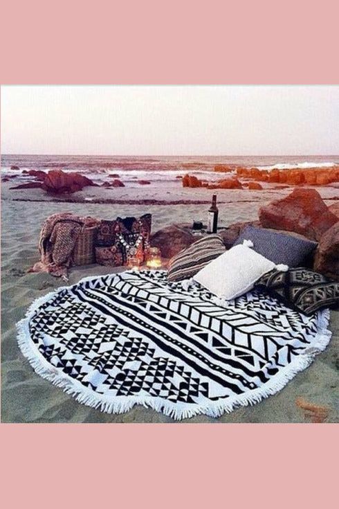 Round Beach Towels-multiple options