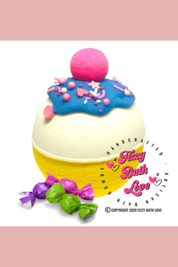 candy land bath bomb