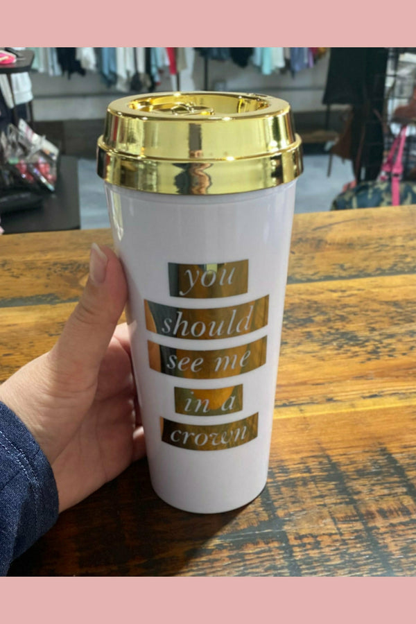 travel insulated latte cup
