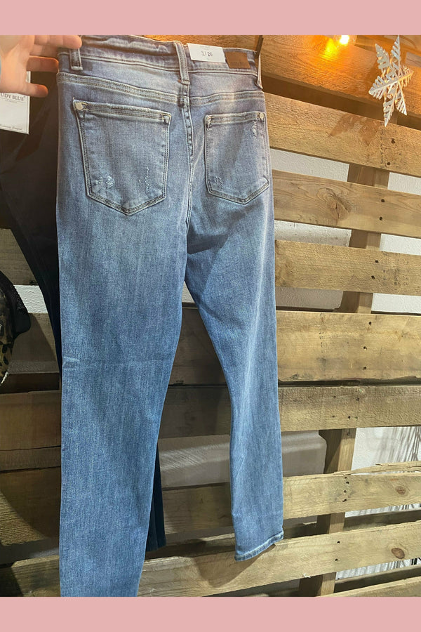 back Judy blue mid rise jean